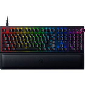   RAZER BLACKWIDOW V3 PRO MECHANIKUS GAMER BILLENTYŰZET, GREEN SWITCH, US LAYOUT (RZ03-03530100-R3M1)
