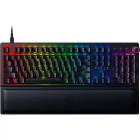   RAZER BLACKWIDOW V3 PRO MECHANIKUS GAMER BILLENTYŰZET, GREEN SWITCH, US LAYOUT (RZ03-03530100-R3M1)