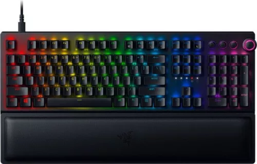 RAZER BLACKWIDOW V3 PRO MECHANIKUS GAMER BILLENTYŰZET, GREEN SWITCH, US LAYOUT (RZ03-03530100-R3M1)