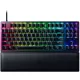 RAZER HUNTSMAN V2 TENKEYLESS LINEAR OPTICAL PURPLE SWITCH BILLENTYŰZET FEKETE, US