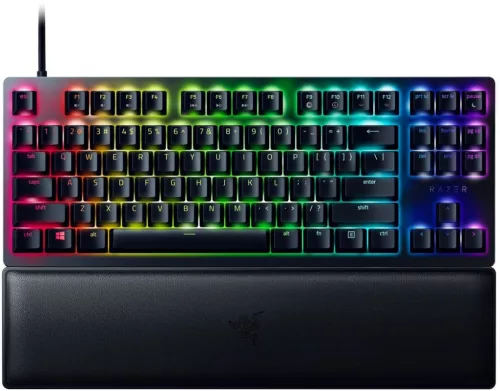 RAZER HUNTSMAN V2 MECHANIKUS GAMING BILLENTYŰZET FEKETE, UK