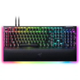   RAZER BLACKWIDOW V4 PRO GREEN SWITCH BILLENTYŰZET FEKETE, US