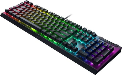 RAZER BLACKWIDOW V4 X MECHANIKUS VEZETÉKES GAMER BILLENTYŰZET, GREEN SWITCH, US LAYOUT (RZ03-04700100-R3M1)