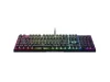 RAZER BLACKWIDOW V4 X GAMING BILLENTYŰZET FEKETE, UK