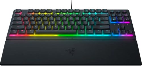RAZER ORNATA V3 TENKEYLESS MECHANIKUS VEZETÉKES GAMER BILLENTYŰZET, RGB, US LAYOUT (RZ03-04880100-R3M1)