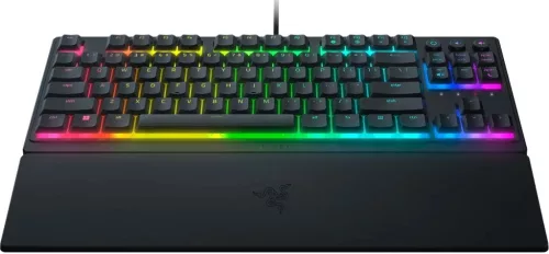 RAZER ORNATA V3 TENKEYLESS MECHANIKUS VEZETÉKES GAMER BILLENTYŰZET, RGB, US LAYOUT (RZ03-04880100-R3M1)