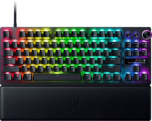 RAZER HUNTSMAN V3 PRO TENKEYLESS VEZETÉKES MECHANIKUS GAMER BILLENTYŰZET, US LAYOUT, FEKETE (RZ03-04980100-R3M1)
