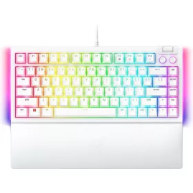   RAZER BLACKWIDOW V4 75% MECHANIKUS SWITCHES (TACTILE) BILLENTYŰZET FEHÉR, US
