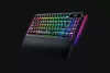 RAZER BLACKWIDOW V4 75% MECHANIKUS SWITCHES (TACTILE) BILLENTYŰZET FEKETE, US