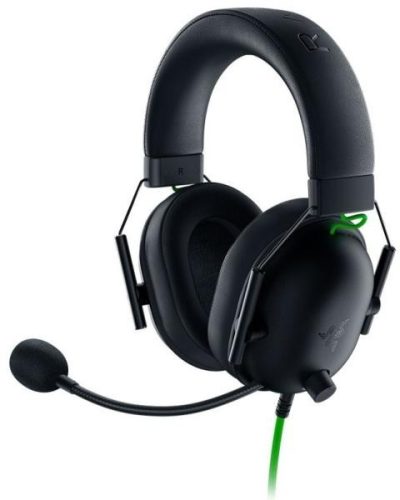 RAZER BLACKSHARK V2 X GAMER HEADSET FEKETE-ZÖLD (RZ04-03240100-R3M1)