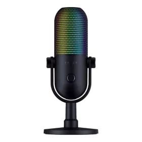 RAZER SEIREN V3 CHROMA RGB GAMER USB MIKROFON, FEKETE