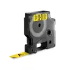 FELIRATOZÓGÉP SZALAG, 12 MM X 7 M, DYMO "D1", SÁRGA-FEKETE (S0720580)