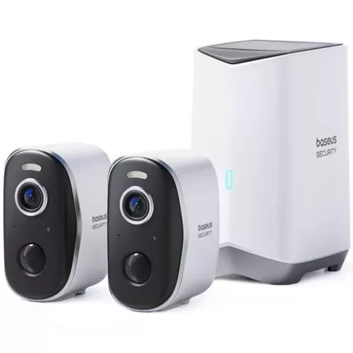 BASEUS SECURITY N1 HOMESTATION VEZETÉK NÉLKÜLI VIDEÓ MEGFIGYELŐ RENDSZER + 2 KAMERA