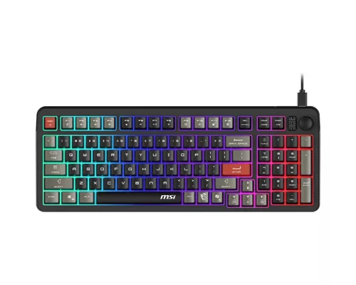 MSI FORGE GK110 GAMING BILLENTYŰZET FEKETE, HU