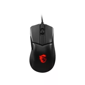 MSI CLUTCH GM31 LIGHTWEIGHT GAMER EGÉR, BLACK