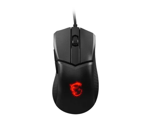 MSI CLUTCH GM31 LIGHTWEIGHT GAMER EGÉR, BLACK