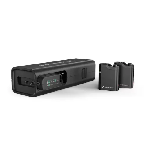 SENNHEISER PROFILE WIRELESS KÉTCSATORNÁS VEZETÉK NÉLKÜLI MIKROFON RENDSZER, FEKETE