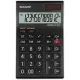 SHARP EL-124TWH ASZTALI SZÁMOLÓGÉP, FEKETE