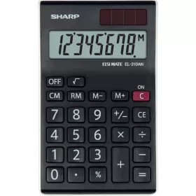 SHARP EL-310AN ASZTALI SZÁMOLÓGÉP, FEKETE