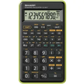 SHARP EL-501TBGR TUDOMÁNYOS SZÁMOLÓGÉP, ZÖLD