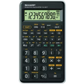 SHARP EL-501TWH-EU TUDOMÁNYOS SZÁMOLÓGÉP, FEKETE-FEHÉR
