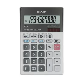 SHARP EL-M711G ASZTALI SZÁMOLÓGÉP, SZÜRKE