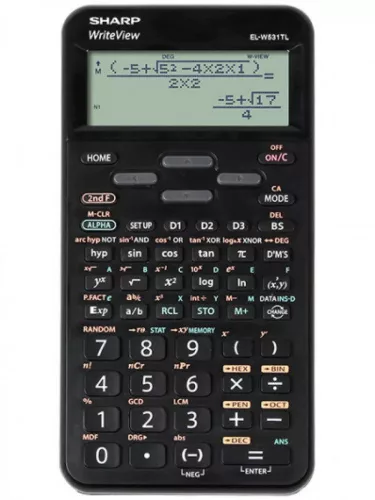 SHARP EL-W531TLBBK-EU TUDOMÁNYOS SZÁMOLÓGÉP, FEKETE