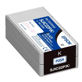   EPSON C33S020601 SJIC22P(K) C3500 (32,6ML) FEKETE EREDETI TINTAPATRON