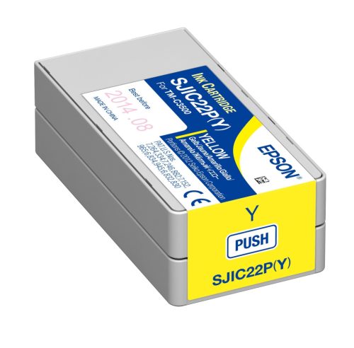 EPSON C33S020604 SJIC22P(Y) C3500 (32,5ML) SÁRGA EREDETI TINTAPATRON