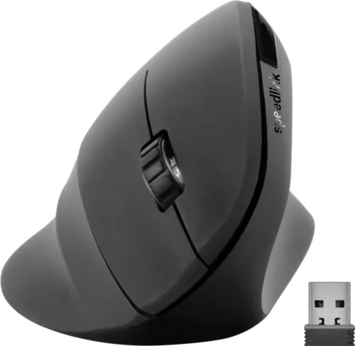 SPEEDLINK PIAVO ERGONOMIC VERTICAL WIRELESS EGÉR, BLACK