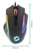SPEEDLINK DECUS NX RGB GAMER EGÉR, RUBBER-BLACK