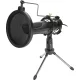 SPEEDLINK SL-800012-BK AUDIS STREAMING MIKROFON SZETT TRIPOD ÁLLVÁNNYAL, FEKETE