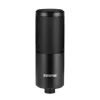 SHURE SM4 KONDENZÁTOR STÚDIÓMIKROFON OTTHONI HANGFELVÉTELHEZ, FEKETE