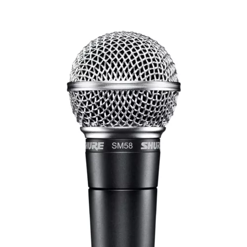 SHURE SM58 DINAMIKUS ÉNEKMIKROFON, SZÜRKE