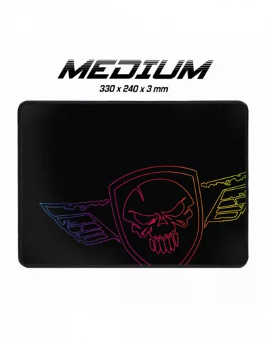 SPIRIT OF GAMER DARKSKULL MEDIUM EGÉRPAD BLACK