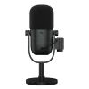 STREAMPLIFY MIC VOX USB MIKROFON ASZTALI TARTÓVAL ÉS RGB VILÁGÍTÁSSAL, FEKETE