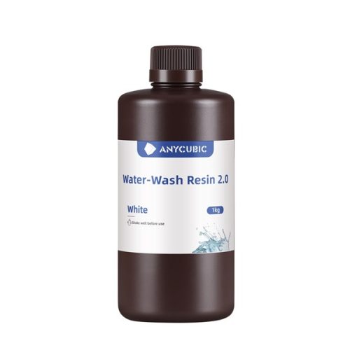 ANYCUBIC 3D GYANTA - WATER WASHABLE RESIN WHITE SSX2WH-102A (FEHÉR, 1KG)
