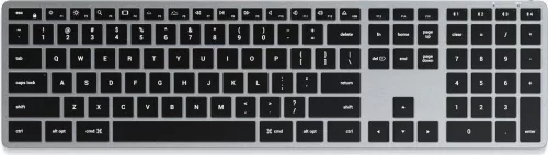 SATECHI SLIM X3 BLUETOOTH BACKLIGHT BILLENTYŰZET SPACE GRAY, HU