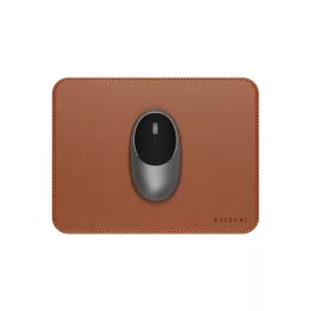 SATECHI VEGAN-LEATHER PREMIUM MOUSE PAD BROWN