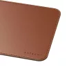 SATECHI VEGAN-LEATHER PREMIUM MOUSE PAD BROWN