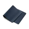 SATECHI VEGAN-LEATHER PREMIUM DESK MAT EGÉRPAD BLUE