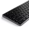 SATECHI SLIM W3 TYPE-C BILLENTYŰZET SPACE GREY, US
