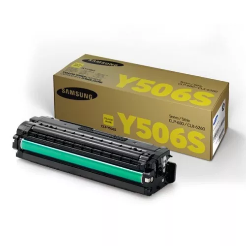 SAMSUNG CLT-Y506S (1.5K) SÁRGA EREDETI TONER (SU524A)