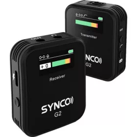   SYNCO WAIR-G2 (A1) HORDOZHATÓ VEZETÉK NÉLKÜLI MIKROFON RENDSZER, FEKETE