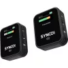 SYNCO WAIR-G2 (A1) HORDOZHATÓ VEZETÉK NÉLKÜLI MIKROFON RENDSZER, FEKETE