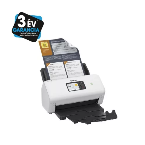 BROTHER ADS-4550W USB/WIFI/LAN/DUPLEX SZKENNER (ADS4550WTC1)