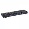 T-DAGGER NAXOS VEZETÉKES BILLENTYŰZET BLUE SWITCH FEKETE, HU