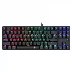   T-DAGGER BORA VEZETÉKES BILLENTYŰZET BLUE SWITCH FEKETE, HU