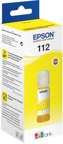 EPSON T06C4 (C13T06C44A) NO.112 (70ML) SÁRGA EREDETI TINTA