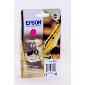   EPSON T1623 (C13T16234010) NO.16 (3,1ML) MAGENTA EREDETI TINTAPATRON